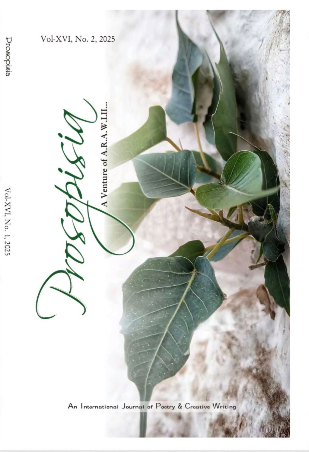 NEW Publication in Prosopisia Literary Magazine: a reading centred on memory, migration and&nbsp;form