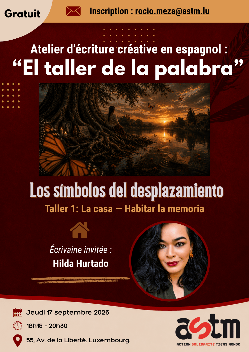 TALLERES: Los símbolos del desplazamiento&nbsp;🦋